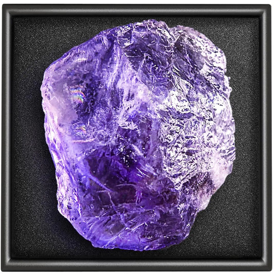 Amethyst Raw Crystals 1.6-2" Natural Healing Stones for Tumbling Polishing DIY Witchy Home Decor Gifts